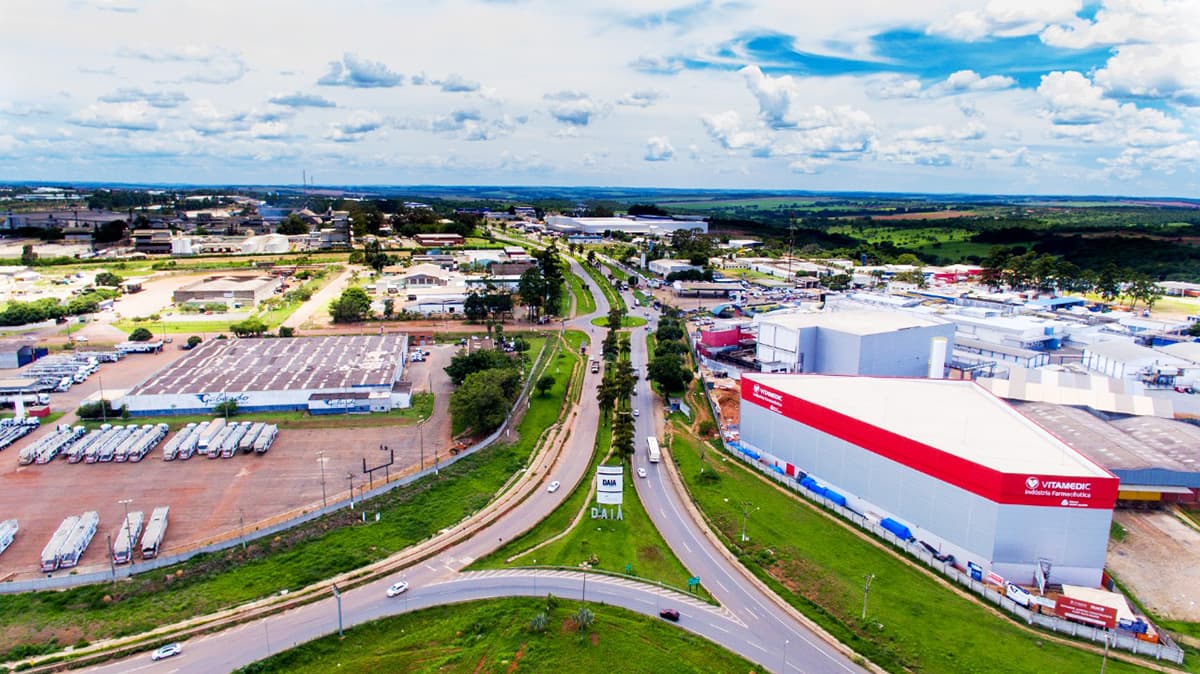 Distrito Agroindustrial de Anápolis, um dos maiores do Brasil