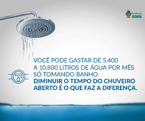 GOVERNO DE GOIAS - CONSCIENTIZAÇÃO SOBRE O USO RACIONAL DA ÁGUA